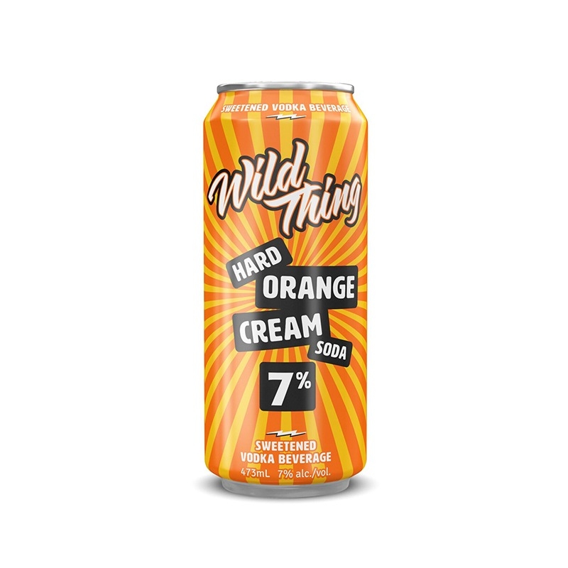 Wild Thing Hard Orange Cream Soda